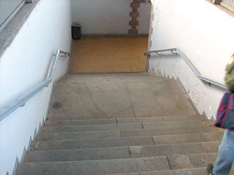 Unterf&uuml;hrung Am Bahnhof Sondershausen (Foto: Karl-Heinz Herrmann)