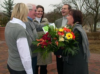 Begr&uuml;&szlig;ung Ute Freudenberg (Foto: Karl-Heinz Herrmann)