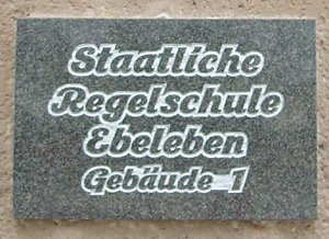 Regelschule Ebeleben 1 (Foto: Karl-Heinz Herrmann)