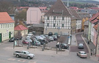 Parkplatz am Schwan (Foto: Karl-Heinz Herrmann)