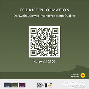Kyffh&auml;userweg mit QR Codes erlebbar (Foto: Naturpark Kyffh&auml;user)