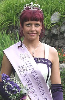 Fliederk&ouml;nigin Franziska Apel (Foto: Stadt Bad Frankenhausen)