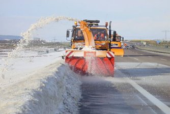 Winterdienst im Einsatz (Foto: Th&uuml;ringer Verkehrsministerium)