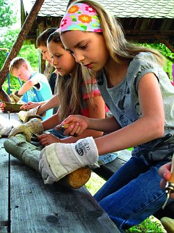 Waldjugenspiele f&uuml;r Kinder (Foto: Th&uuml;ringenForst)