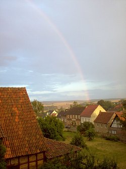 Blick aus dem Amtszimmer der Autorin (Foto: privat)