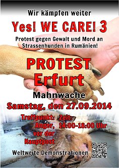 Demonstrationen in Erfurt geplant (Foto: Angela Fricke)