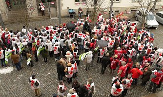 Warnstreik in Nordhausen Foto: nnz