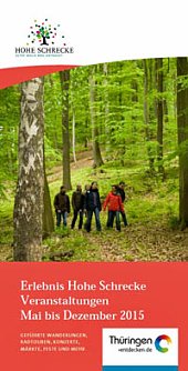 Veranstaltungskalender f&uuml;r die Hohe Schrecke (Foto: Regionalmanagement Hohe Schrecke)