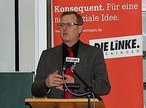 Ramelow kommt in den Kreis (Foto: Karl-Heinz Herrmann)