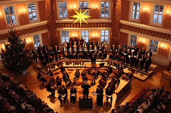 Weihnachtskonzert im Achteckhaus (Foto: Th&uuml;ringer Landesmusikakademie Sondershausen)