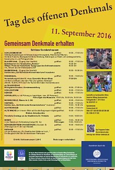 Tag des Offenen Denkmals 2016 (Foto: Stadt Sondershausen)