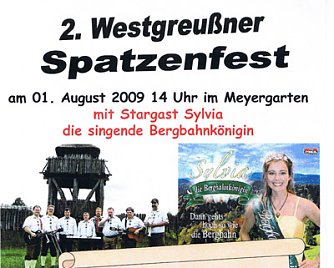 Westgreu&szlig;ener Spatzenfest (Foto: Mosebach)