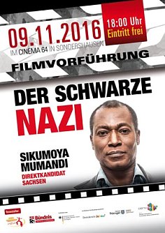 Kostenfreie Filmvorf&uuml;hrung DER SCHWARZE NAZI (Foto: Just)