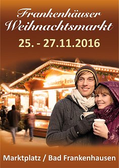Frankenhisser Weihnachtsmarkt 2016 (Foto: Stadtmarketing Bad Frankenhausen)