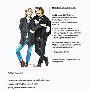 Mode Event in Bad Frankenhausen (Foto: Privat)