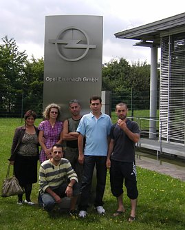 Zu Besuch bei Opel (Foto: Kreisjugendring)
