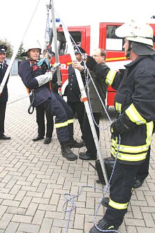 Rollgliss f&uuml;r Feuerwehr Sondershausen-Mitte (Foto: G&uuml;nter Herting)