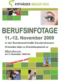 Logo "BerufsInfotage" (Foto: Landratsamt Kyffh&auml;userkreis)