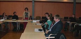 Dr. Cornelia Ilbrig bei Er&ouml;ffnung Symposium (Foto: Karl-Heinz Herrmann)