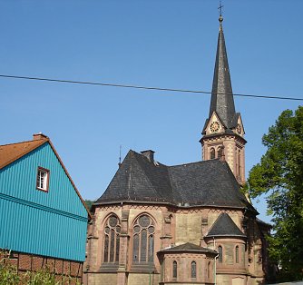 St. Matthias-Kirche Stockhausen (Foto: Karl-Heinz Herrmann)