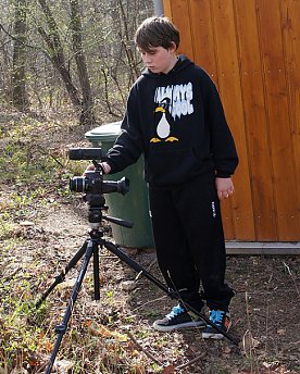 Bild: Filmprojekt im KiEZ Ferienpark Feuerkuppe