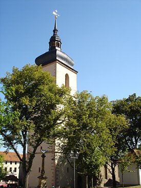 Bild: Die Kirche in Wiehe
