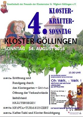 Bild: Kloster-Kr&auml;uter-Sonntag
