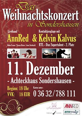 Bild: Weihnachtskonzert f&uuml;r alle Sinne