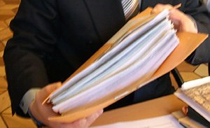 Aktenordner Ersatzvornahme (Foto: Karl-Heinz Herrmann)