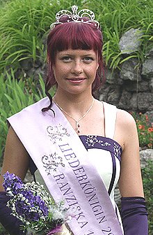 Fliederk&ouml;nigin Franziska Apel (Foto: Stadt Bad Frankenhausen)