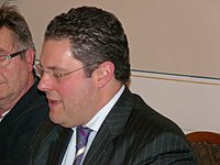 Mit Unternehmern getroffen (Foto: Karl-Heinz Herrmann)