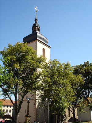 Die Kirche in Wiehe (Foto: Archiv Herrmann)