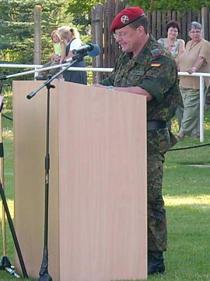 Oberstleutnant Rudolph (Foto: Karl-Heinz Herrmann)