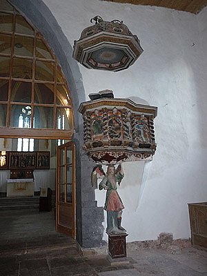 Kanzel Kirche Gorsleben (Foto: Karl-Heinz Herrmann)