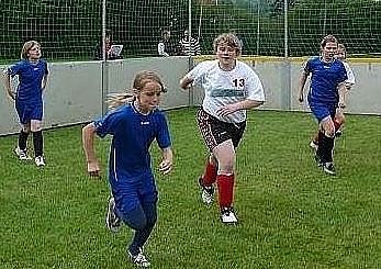 DFB-St&uuml;tzpunkt sichtet die 2005 er Fu&szlig;balltalente (Foto: Karl-Heinz Herrmann)