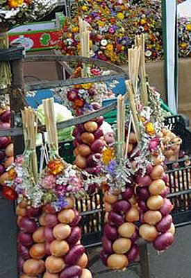 Gut besuchter Zwiebelmarkt (Foto: Privat)