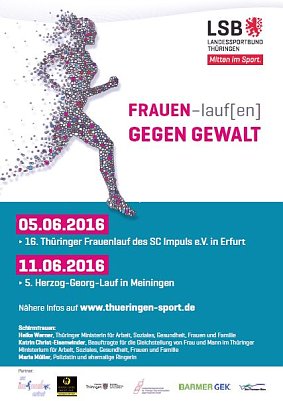 Laufen Sie f&uuml;r den guten Zweck! (Foto: Landratsamt Kyffh&auml;userkreis)