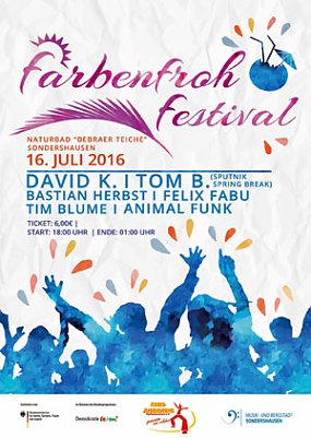 Farbenfroh Festival (Foto: Stadt Sondershausen)