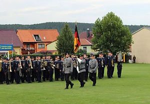 &Ouml;ffentliche Vereidigung in Berka (Foto: Karl-Heinz Herrmann)