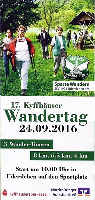 17. Kyffh&auml;user Wandertag geplant (Foto: Privat)