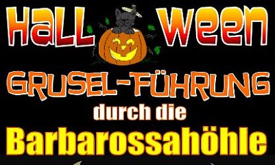 Halloween-Gruself&uuml;hrungen (Foto: Barbarossah&ouml;hle)