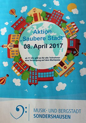 Aktion Saubere Stadt 2017 (Foto: Stadt Sondershausen)