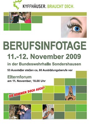 Logo "BerufsInfotage" (Foto: Landratsamt Kyffh&auml;userkreis)