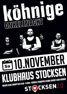 Onkelznacht im Klubhaus Stocksen (Foto: Fabian Fromm)