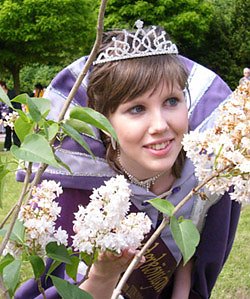 Fliederk&ouml;nigin 2009 (Foto: Stadt Bad Frankenhausen)