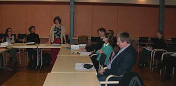 Dr. Cornelia Ilbrig bei Er&ouml;ffnung Symposium (Foto: Karl-Heinz Herrmann)