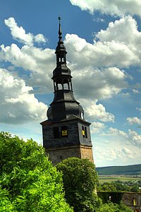 Bild: Die Trommler am Schiefen Turm...