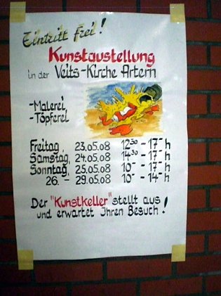 Bild: Ausstellung Artern