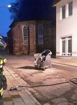 Bild: Weitere Informationen zum Brand in Artern