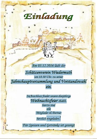 Bild: Zwei Weihnachtsfeiern